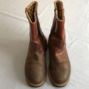 RED WING Sz 9.5 Leather Boots